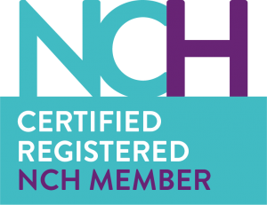 National Council for Hypnotherapy certified registered member logo